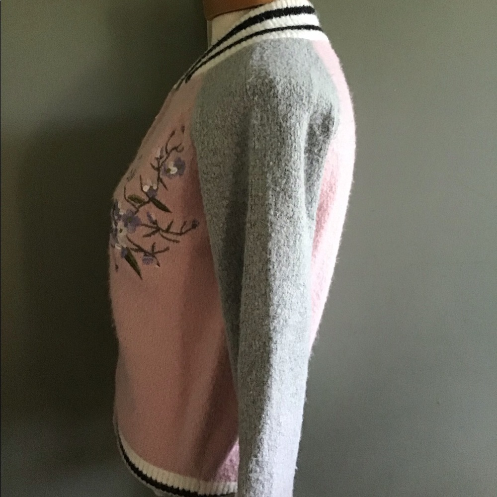 💖Host Pick💖 True Craft knit floral bomber jacket - Picture 2 of 12